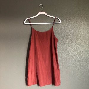 Red Slip Dress